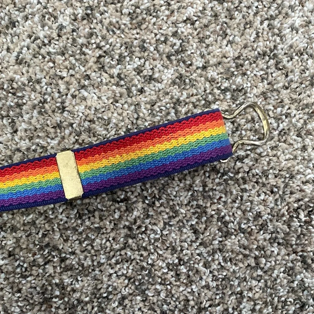 Kids retro rainbow belt
